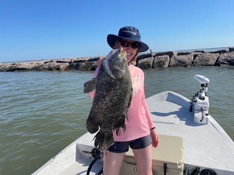Tripletail Fishing in Port O&#039;Connor, Texas