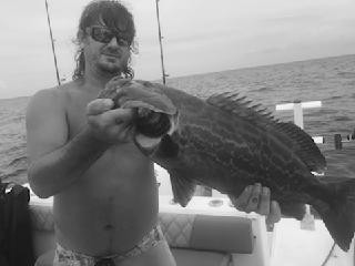 Black Grouper Fishing in Key Largo, Florida