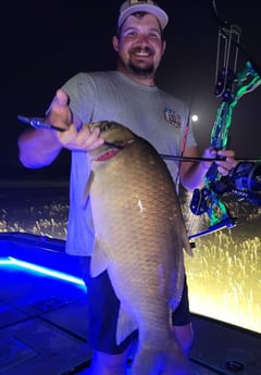 Carp fishing in Waco, Texas