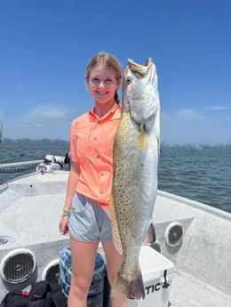 Speckled Trout Fishing in Aransas Pass, Texas