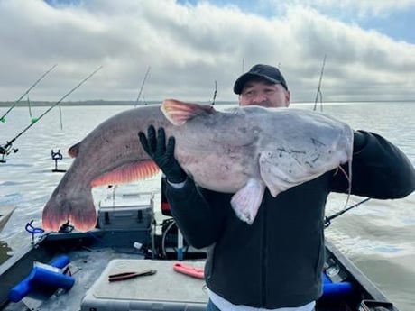 Blue Catfish Fishing in Dallas, Texas