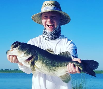 Largemouth Bass Fishing in Clewiston, Florida
