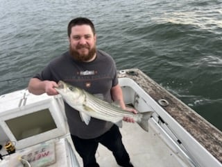 Fishing in Keyport, New Jersey