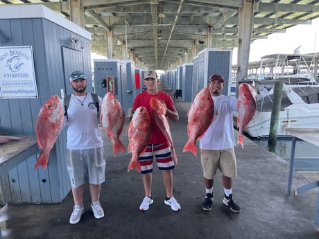 Red Snapper fishing in Galveston, Texas