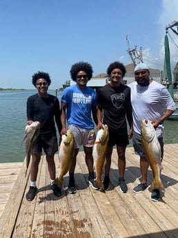 Redfish Fishing in Port O'Connor, Texas