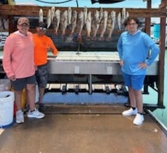 Fishing in Port Isabel, Texas