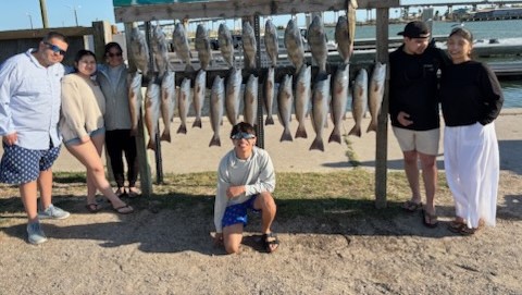 Fishing in Ingleside, Texas