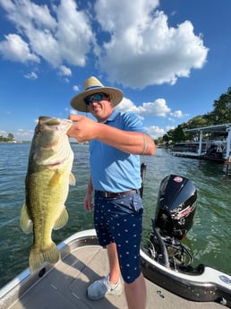 Largemouth Bass Fishing in Buda, Texas