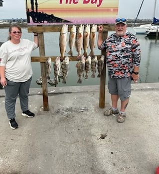 Fishing in Rockport, Texas