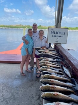 Fishing in Delacroix, Louisiana