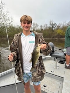 Fishing in Apple Springs, Texas