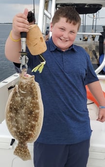 Flounder fishing in Pensacola Beach, Florida
