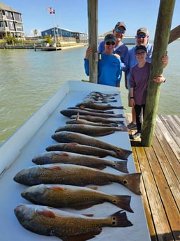 Redfish Fishing in Port O'Connor, Texas