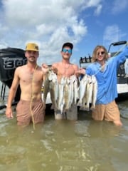 Redfish, Speckled Trout Fishing in Matagorda, Texas