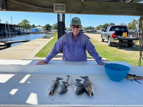 Fishing in Bay St. Louis, Mississippi