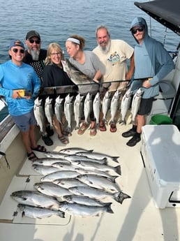 Fishing in Winthrop Harbor, Illinois