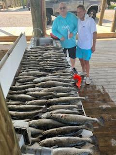 Speckled Trout Fishing in Delacroix, Louisiana