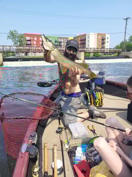 Fishing in Mosinee, Wisconsin