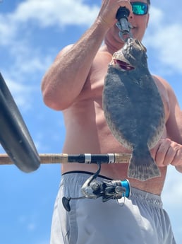 Flounder fishing in Johns Island, South Carolina