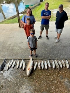 Fishing in Bon Secour, Alabama
