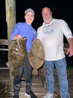 Flounder Fishing in Galveston, Texas