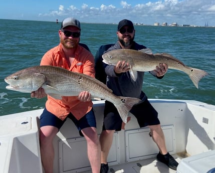 Redfish Fishing in Surfside Beach, Texas