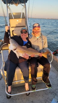 Redfish fishing in Port Aransas, Texas