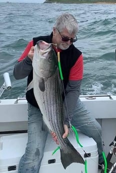 Striped Bass fishing in Montauk, New York