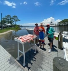 Red Snapper fishing in Santa Rosa Beach, Florida