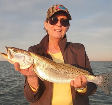 Speckled Trout / Spotted Seatrout fishing in Aransas Pass, Texas