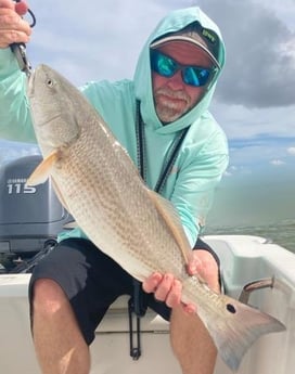 Redfish fishing in Texas City, Texas