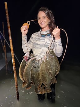 Flounder Fishing in Rio Hondo, Texas