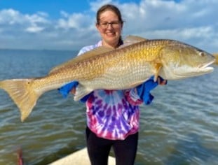 Redfish fishing in Saint Bernard, Louisiana
