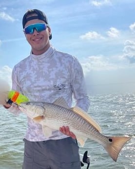Redfish fishing in Texas City, Texas