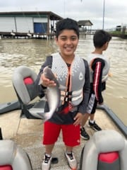 Fishing in Apple Springs, Texas