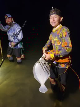 Flounder Fishing in Rio Hondo, Texas