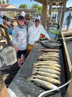 Fishing in Port O&#039;Connor, Texas