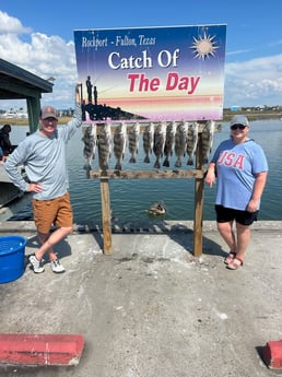 Fishing in Rockport, Texas