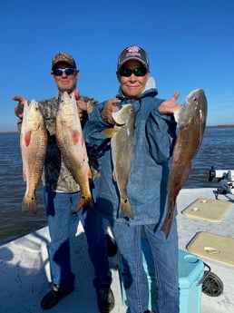 Redfish Fishing in Surfside Beach, Texas