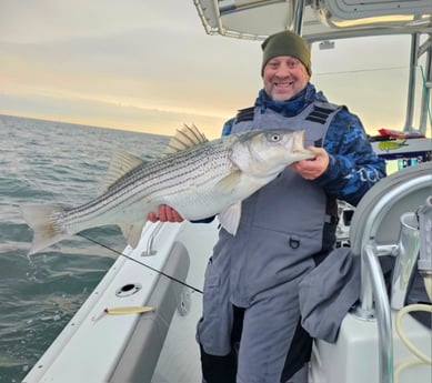 Striped Bass Fishing in Stone Harbor, New Jersey