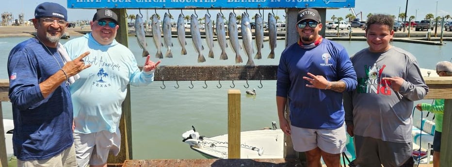 Fishing in Rockport, Texas