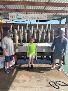 Fishing in Port Isabel, Texas