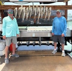 Fishing in Port Isabel, Texas