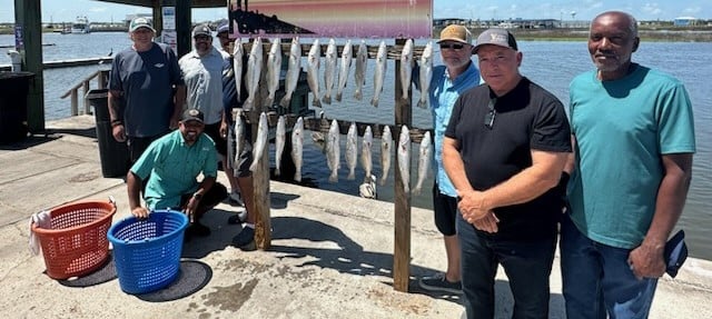 Fishing in Rockport, Texas