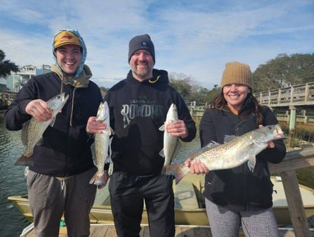 Speckled Trout / Spotted Seatrout Fishing in Trails End Road, Wilmington, N, North Carolina
