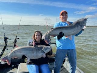 Blue Catfish Fishing in Dallas, Texas