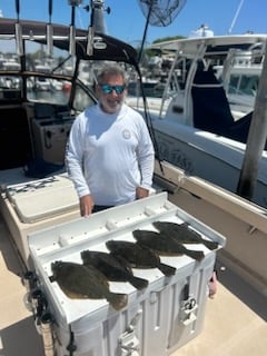 Fishing in Hampton Bays, New York