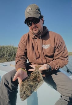 Flounder fishing in Folly Beach, South Carolina