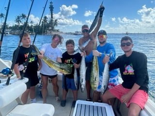 Kingfish, Mahi Mahi Fishing in Pompano Beach, Florida