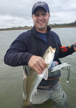 Speckled Trout / Spotted Seatrout fishing in Aransas Pass, Texas